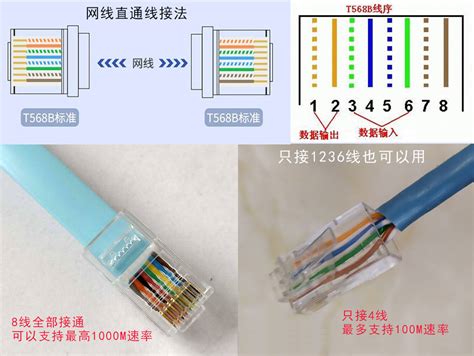 網路線8芯作用|网线中的八根线芯是干嘛用的？它们分别代表什么功。